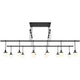 Suspenders 48" 2-Tier Tandem with Drum Luminaires