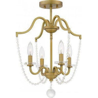 Sunday 4-Light Semi Flush Mount