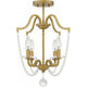 Sunday 4-Light Semi Flush Mount