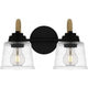 Seabreeze 2-Light Bath Light