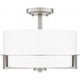 Seymour 3-Light Semi Flush Mount