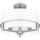 Seymour 3-Light Semi Flush Mount