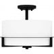 Seymour 3-Light Semi Flush Mount