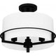 Seymour 3-Light Semi Flush Mount