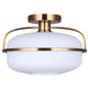 Eve 1-Light Semi Flush