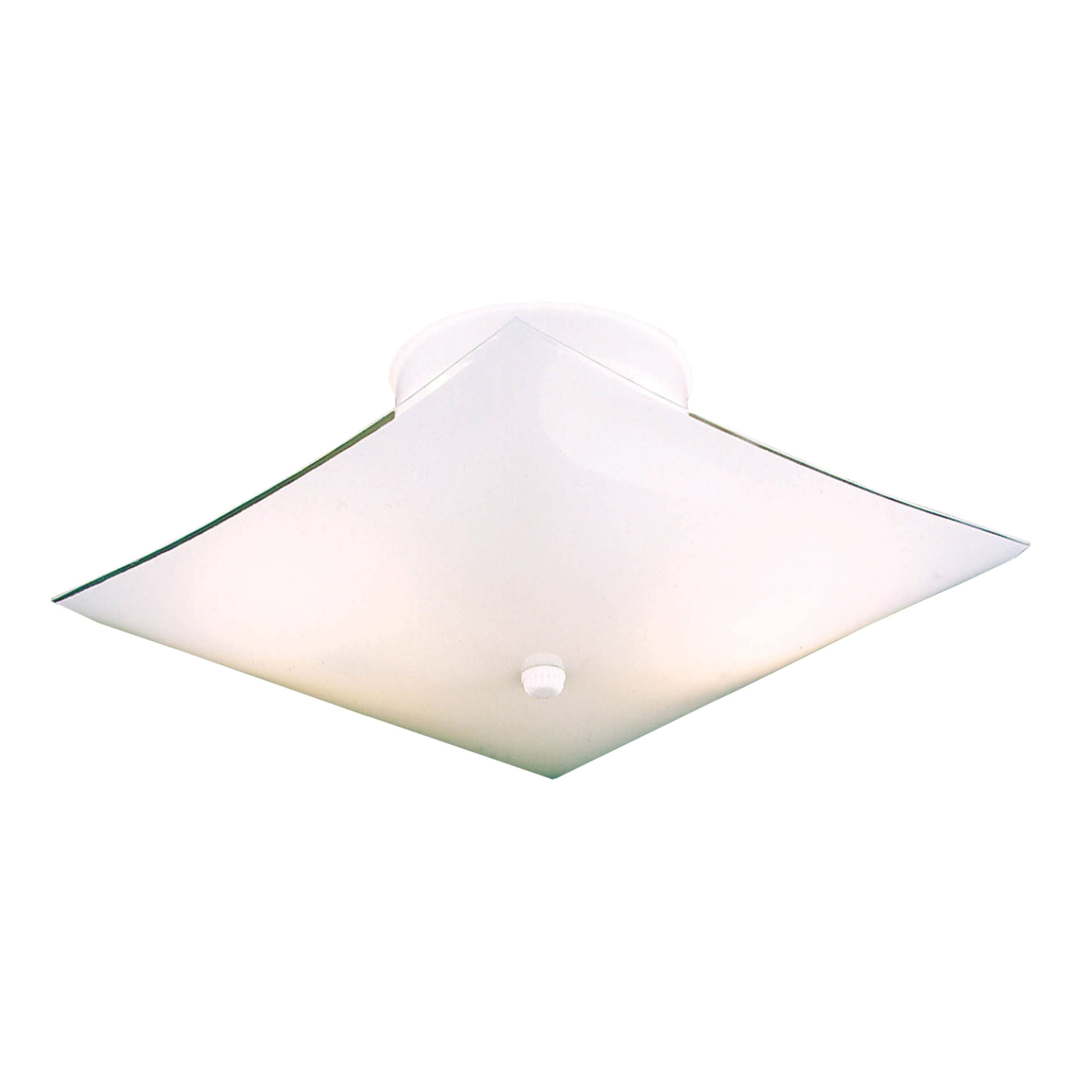 Ceiling Essentials 12" Wide 2-Light Flush Mount