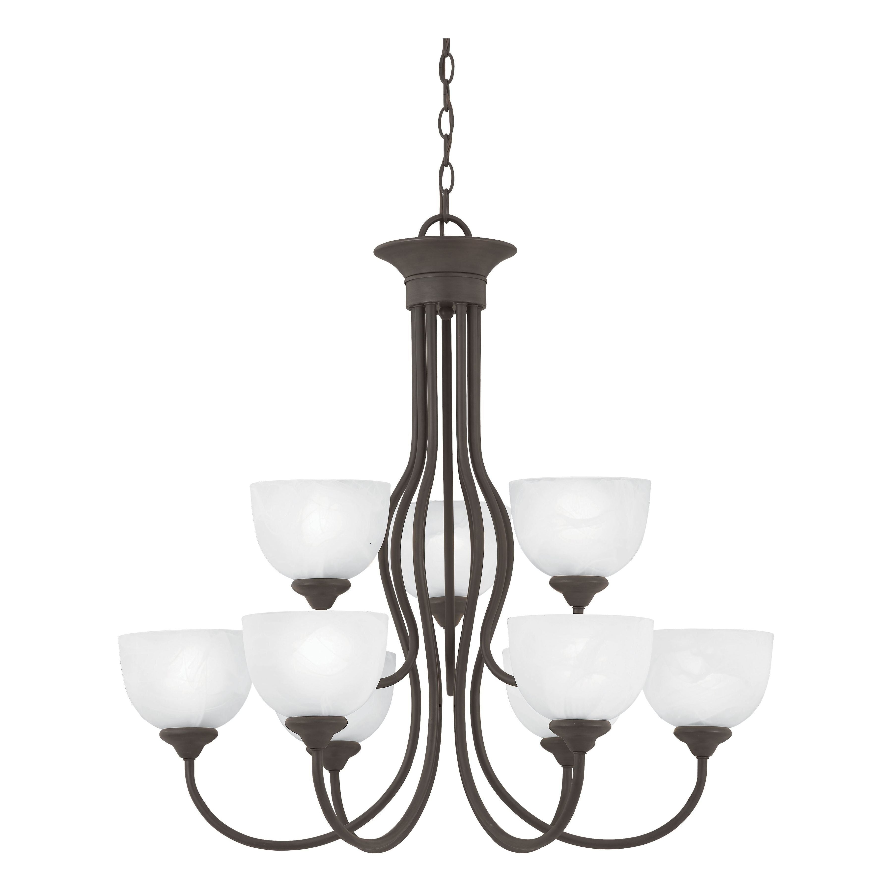 Tahoe 30" Wide 9-Light Chandelier