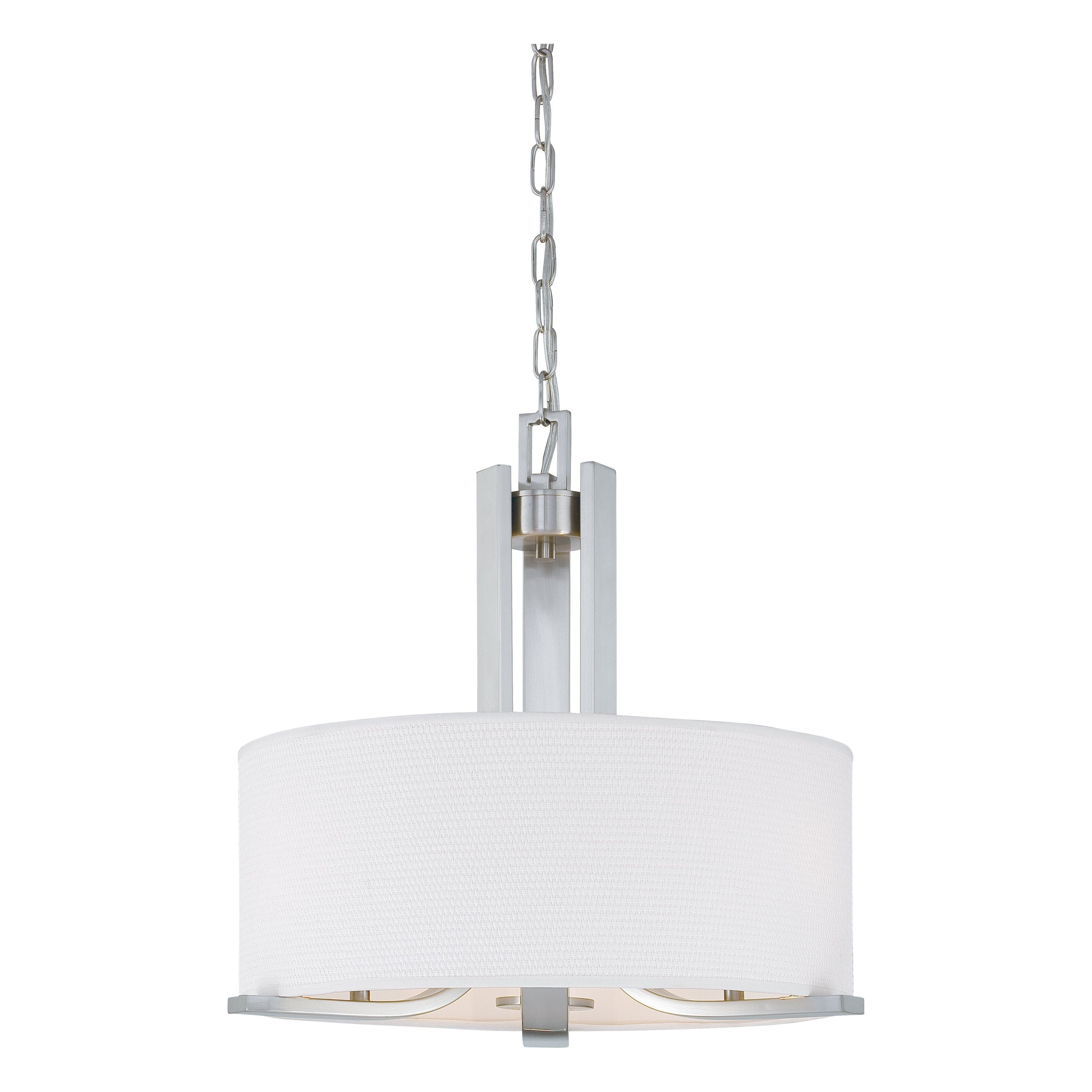 Pendenza 20" Wide 3-Light Chandelier