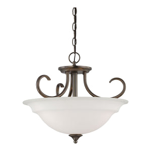 Bella 16" Wide 3-Light Pendant