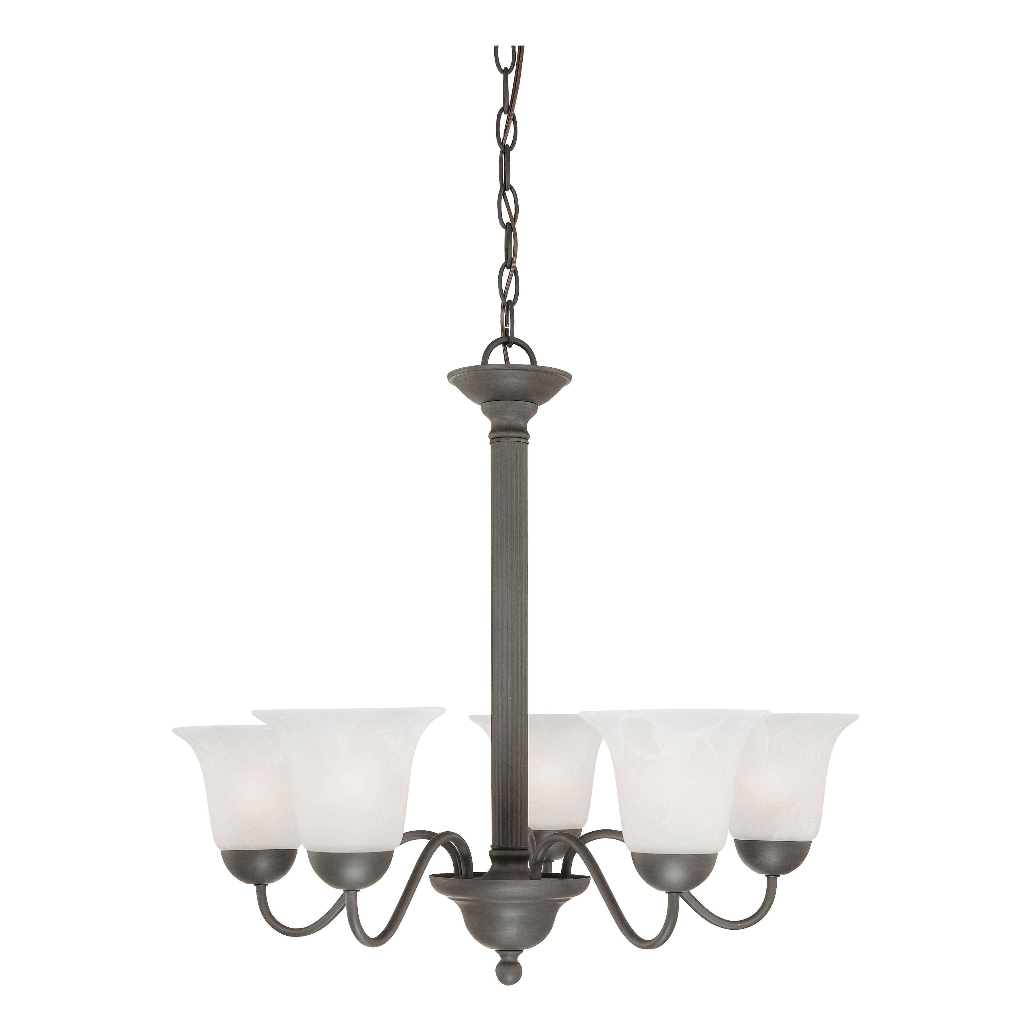 Riva 25" Wide 5-Light Chandelier