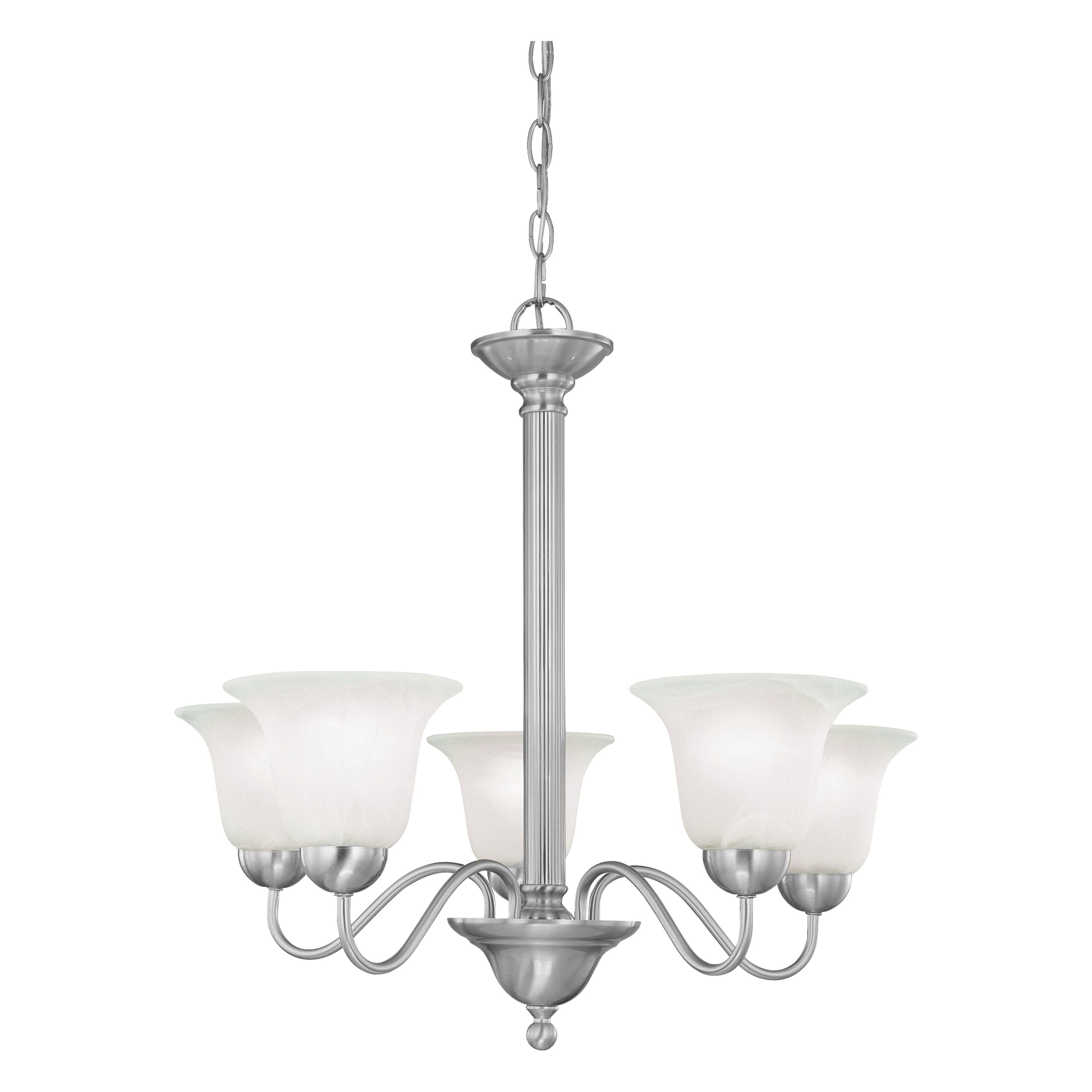 Riva 25" Wide 5-Light Chandelier