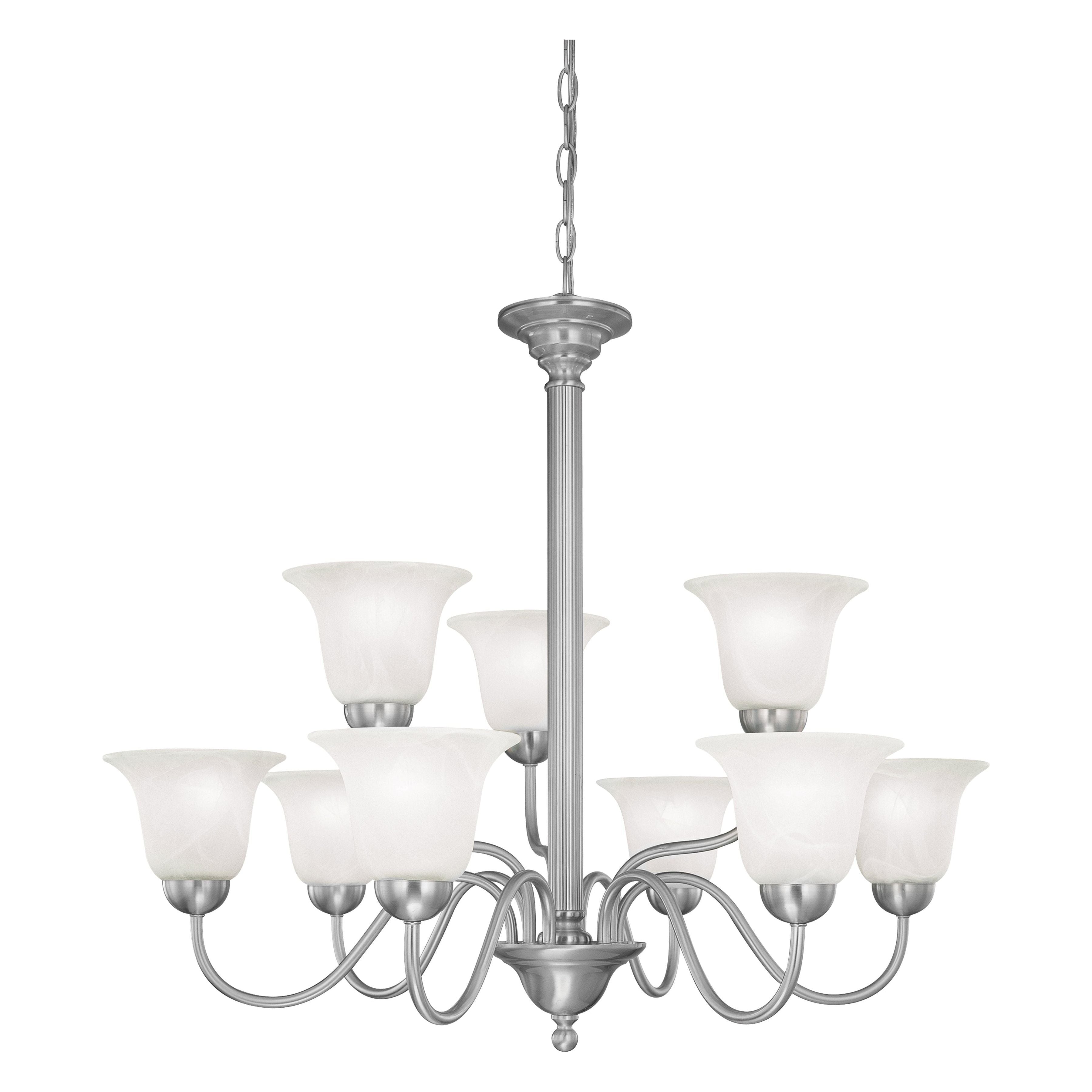 Riva 32" Wide 9-Light Chandelier