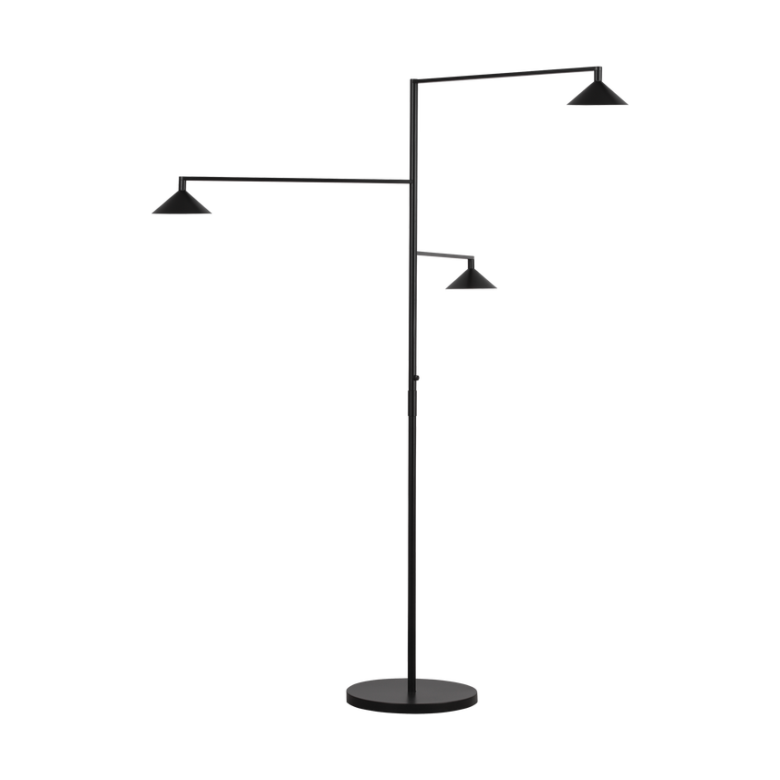 Mill 3-Light Outdoor Grande Floor Lamp