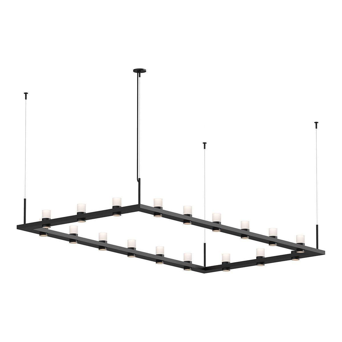 Intervals 4' x 8' Rectangle LED Pendant