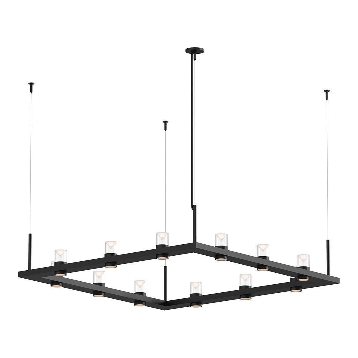 Intervals 4' Square LED Pendant