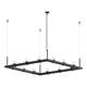 Intervals 4' Square LED Pendant