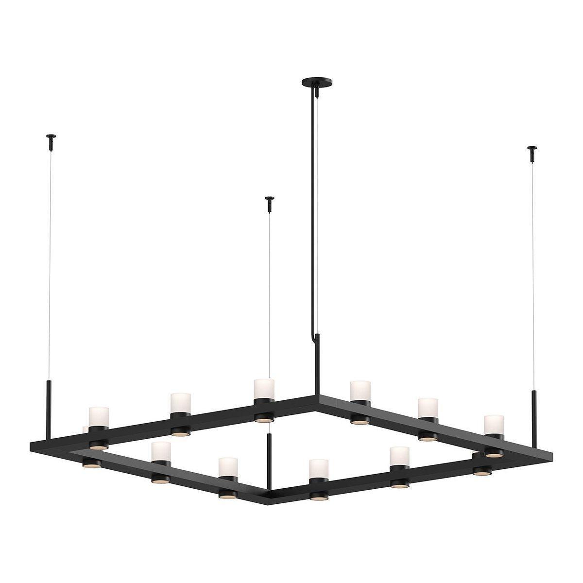 Intervals 4' Square LED Pendant