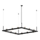 Intervals 4' Square LED Pendant