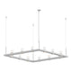 Intervals 4' Square LED Pendant