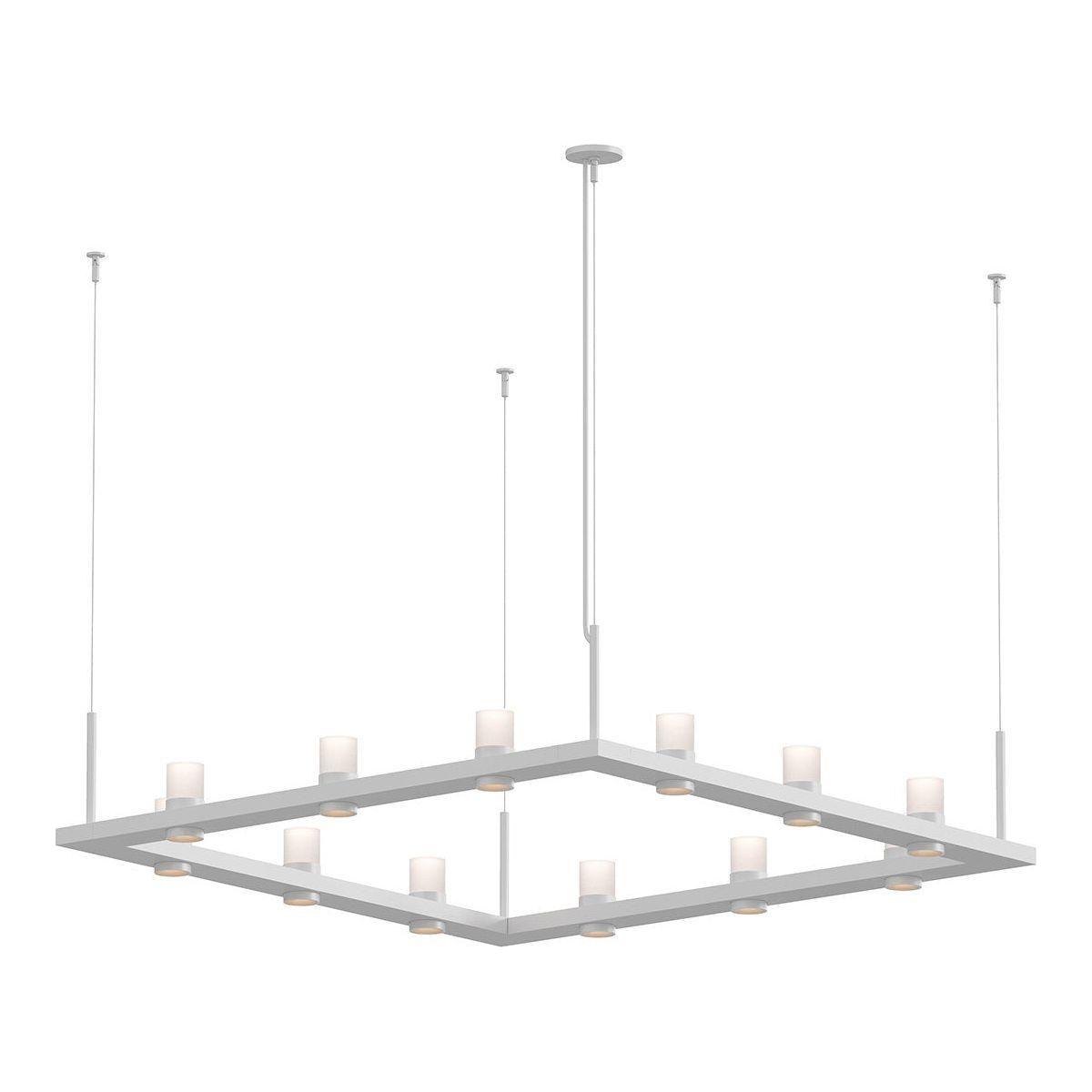 Intervals 4' Square LED Pendant