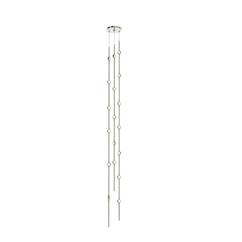 Constellation Andromeda Tall 6" Round LED Pendant (with 20' Cords)