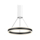 Double Corona 24" LED Ring Pendant