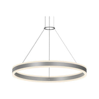 Double Corona 32" LED Ring Pendant