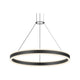 Double Corona 32" LED Ring Pendant