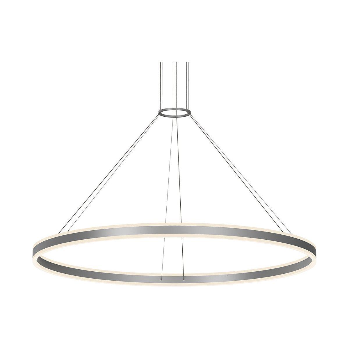 Double Corona 60" LED Ring Pendant