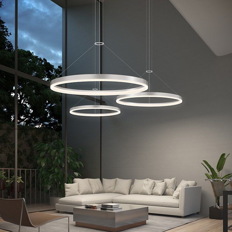 Corona 16" LED Ring Pendant (with 20' Cord)