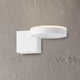 Disc-Cube LED Sconce