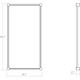 Purolinear 360 24"/48" Rectangle LED Wall Bar