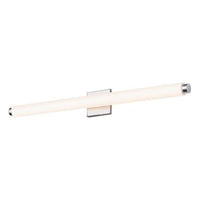 Tubo Slim LED 32" LED Bath Bar with Drum Trim
