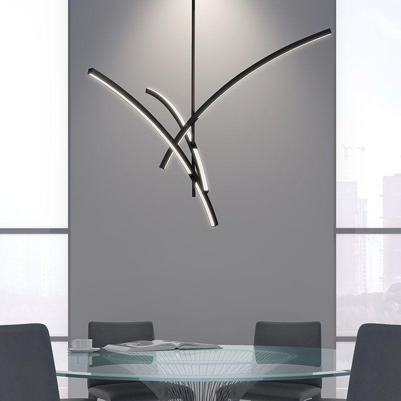 Gestures 3-Arm LED Pendant