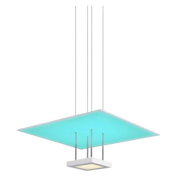 Chromaglo Spectrum LED Square Reflector Pendant