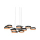 Light Guide Ring 9-Light LED Pendant