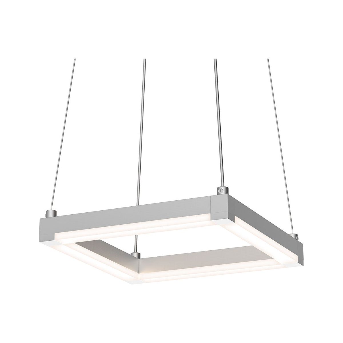 Stix 9" Square LED Pendant (with 20' Cord)