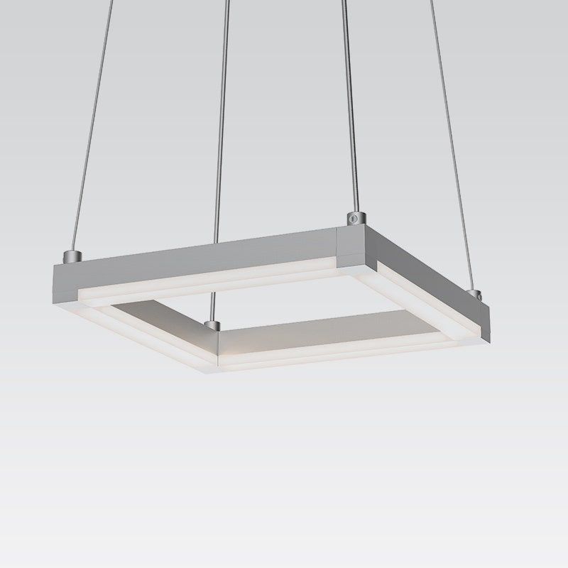 Stix 9" Square LED Pendant (with 20' Cord)