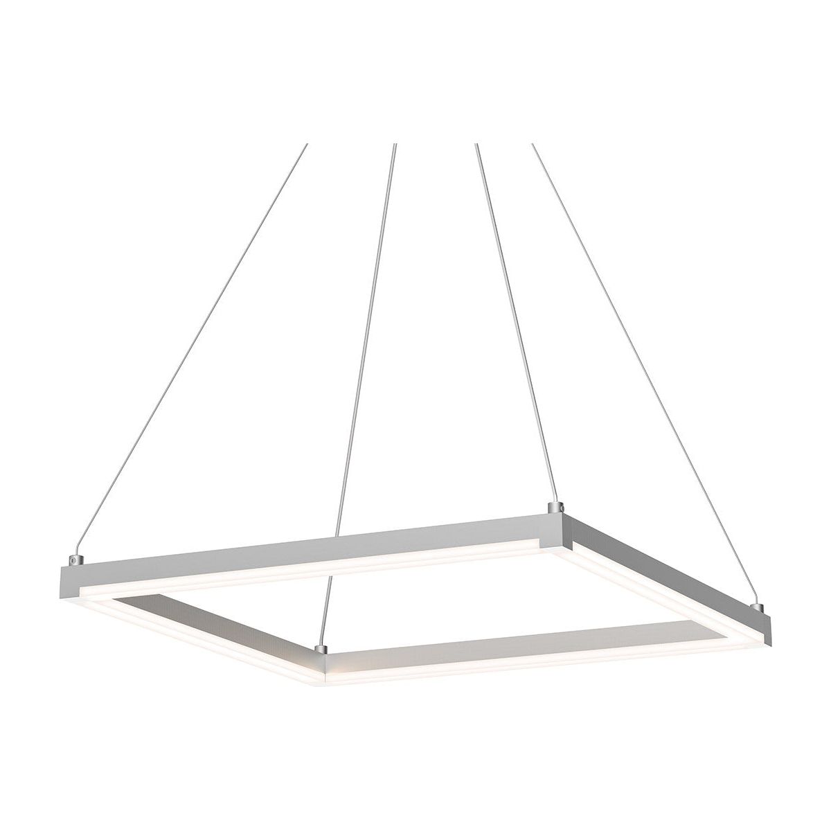 Stix 19" Square LED Pendant (with 20' Cord)