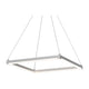 Stix 19" Square LED Pendant (with 20' Cord)