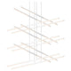 Tik-Tak Stack 6-Tier LED Pendant