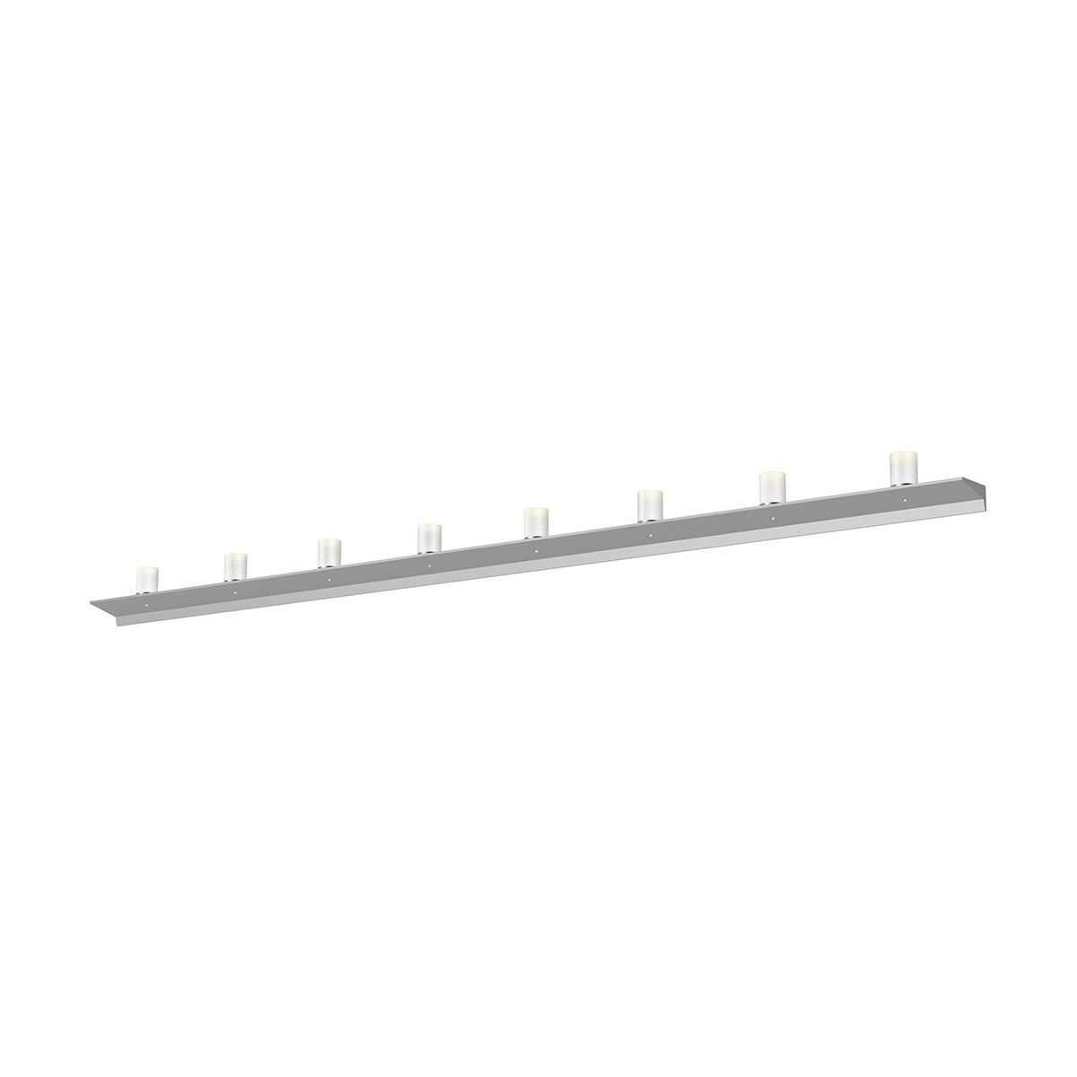 Votives 8' LED Wall Bar (3H x 2D Glass)