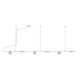 Counterpoint 6-Light LED Linear Pendant