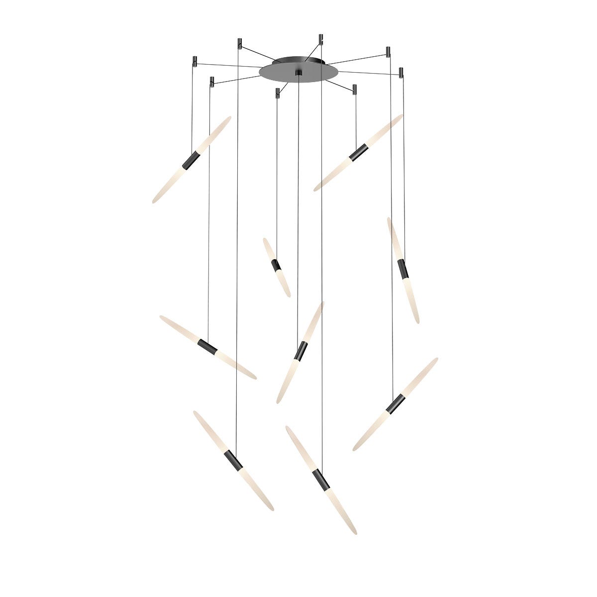 Ballet 9-Light Swag LED Pendant (with 20' Cords)