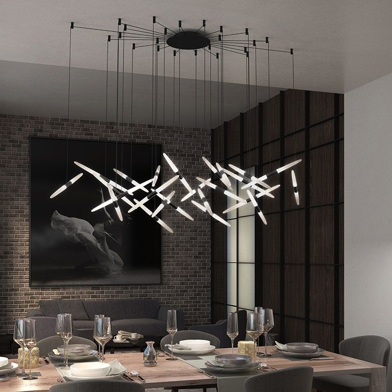 Ballet 13-Light Swag LED Chandelier