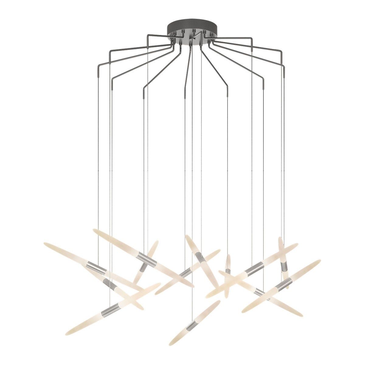 Ballet 13-Light Spreader LED Chandelier