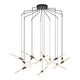 Ballet 13-Light Spreader LED Chandelier
