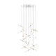 Ballet 24-Light Swag LED Chandelier