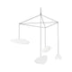 Papillons 4-Light LED Chandelier
