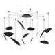 Papillons 13-Light Swag LED Chandelier